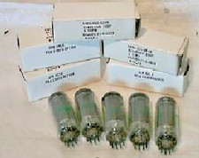 5 Stück Röhren Tube JAN 6CL6