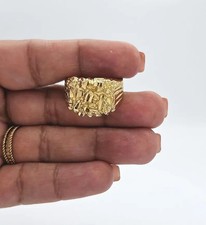 15mm Breit 18K Gelbgold Über