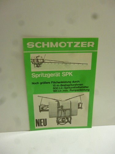 Orig schlepper prospekt - orig.,