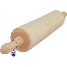 Nudelholz 43cm buchenholz mit - buchenholz,