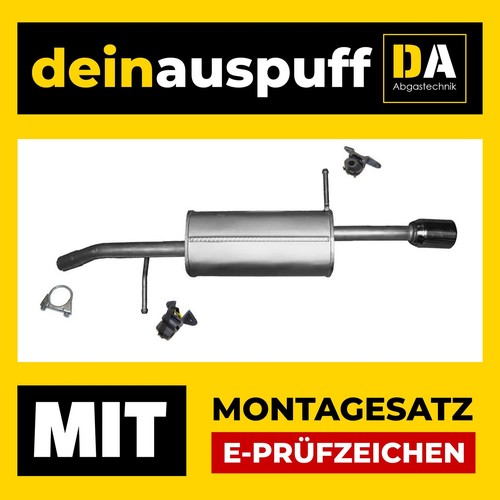 Endschalldämpfer für citroen - endschalldämpfer,