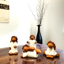 Himmlische terracotta Engel