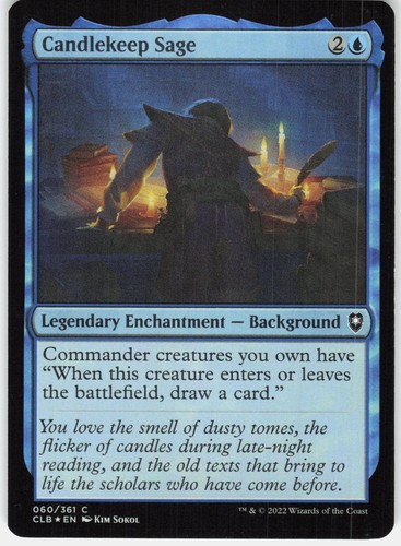 Candlekeep sage commander - candlekeep,