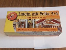 Latein mit Felix 3/4 Vokabelkarteikasten - neu/ unbenutzt