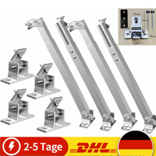 Aufständerung Solarmodul Halter Wand Dach Boden Balkonkraftwerk PV 2 Paneele