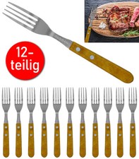12er Steak Gabel Set