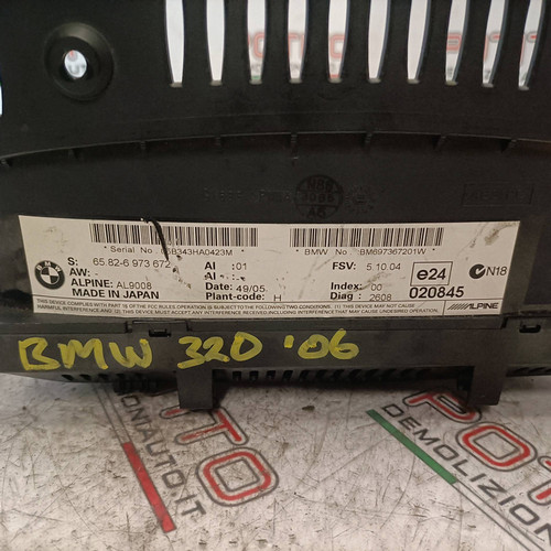 65829224349 bordmonitor bmw - 65829224349,