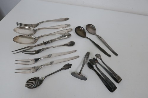 Verschiedene besteckteile - ,