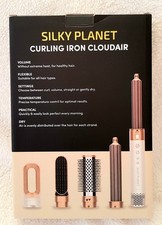 SILKY PLANET Warmluft Air Styler, Lockenstab, Haartrockner – neu und unbenutzt