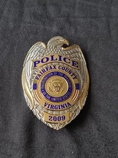 Original US obsolet Police Badge "Eagle Top" Inaugration Badge von 2009 ?+ book