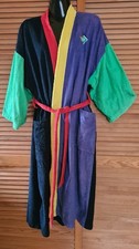 Farbenfroher Damen Bademantel