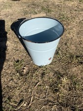 Emaille Eimer 25cm Hoch 24cm