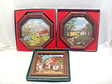 Gobelin Stickbild 3. Stickpackungen selber sticken Hobby Handarbeit Konvolut