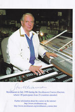 Autogramm - Karlheinz Stockhausen - Komponist