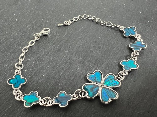 Abalone armband kleeblatt - ,