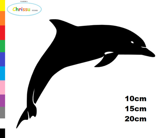 Delphin aufkleber delfin - aufkleber,