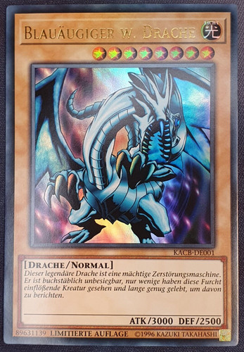 Blauäugiger weißer drache - blauäugiger,