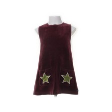 Villervalla, Kleid, Größe: 110, Rot, Baumwolle/Polyester, Mädchen #EBr