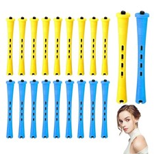 DHWEKU 20 Stück Kleine Dauerwellen Wickler,Dauerwellen Set, Lockenwickler 