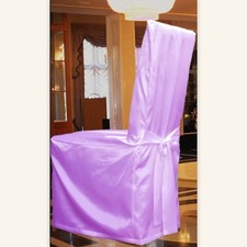 Satin Stuhlhusse / Stuhlbezug
