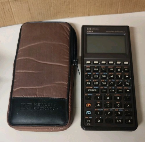 Hewlett packard 48sx - hewlett,