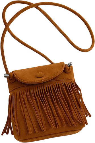 Kleine handtasche mit - handtasche, quaste