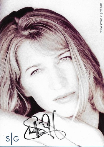 Original autogramm steffi graf - original,