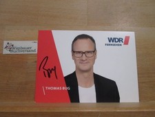 Original Autogramm Thomas Bug WDR 2 /// Autogramm Autograph signiert signed sign