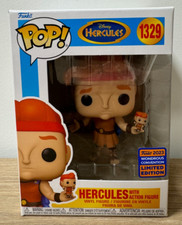 HERCULES WITH ACTION FIGURE #1329 Funko Pop! DISNEY 2023 WONDROUS CONVENTION