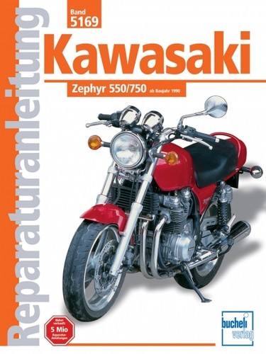 Kawasaki zephyr 550 750 - 550, 1990