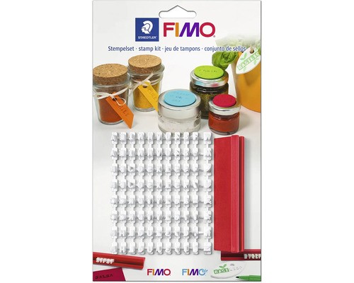 Fimo stempelset mit zeichen - mit, 88