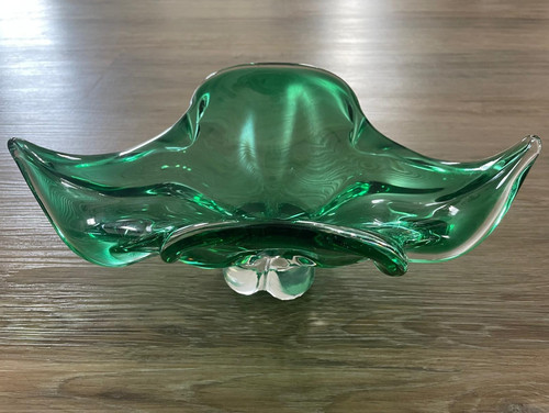Obstschale glas oval - glas, oval,