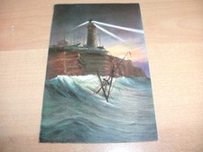 AK  Prof. Alfred Jensen : Leuchtturm auf Helgoland : Künstlerkarte