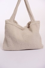 Rino & Pelle Teddyplüsch Shopper Tasche AKIKO birch ( birke)