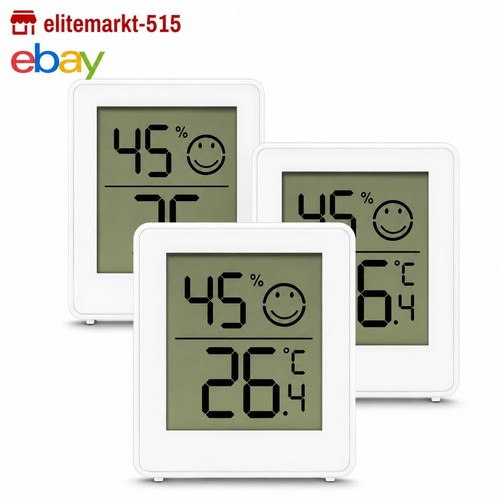Thermometer hygrometer 3er - thermometer, 3er-set