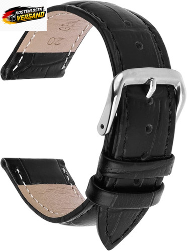 Schwarz vintage leder - schwarz,