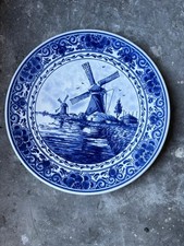 Vintage Delft Blauw Wandteller
