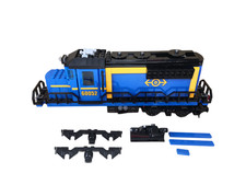 Lego City Lok Zug Eisenbahn Güterzug Blau 60052