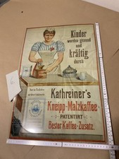 Blechschild Kneipp Malzkaffee Kathreiner   ca 58x39cm        6