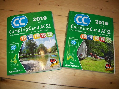 Acsi camping card führer - acsi, camping-card