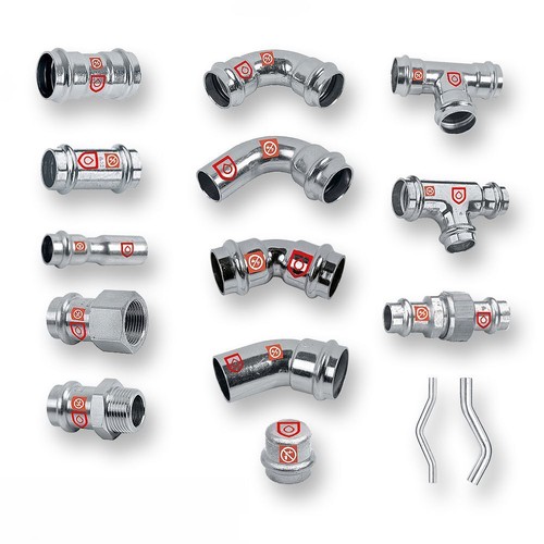 Pressfitting aus stahl - aus,