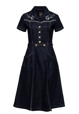 QUEEN KEROSIN Damen Jeanskleid