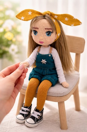 Amigurumi häkelpuppe - amigurumi,