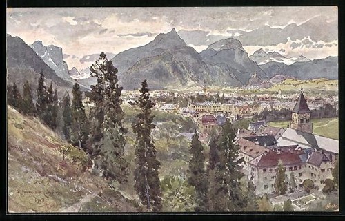 Künstler edward harrison - künstler-ak,
