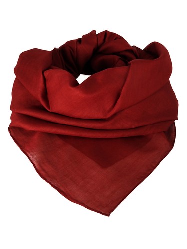 Tuch halstuch einfarbig - einfarbig, 100%