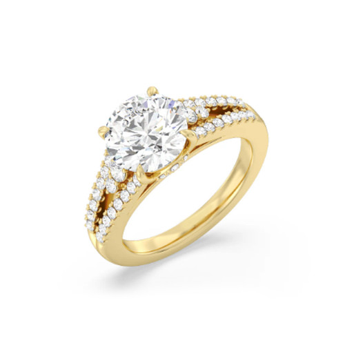Rundschliff diamant ehering - rundschliff,