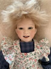 Traute * Ute Kase Lepp * Künstlerpuppe 48 cm * Porzellan Repro Handarbeit