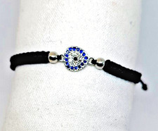Armband Fatima Nazar Blaue Auge Evil Eye Makramee Glücksarmband Glück Glaube
