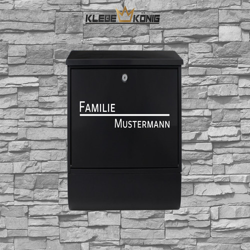 Briefkasten aufklebe - briefkasten,