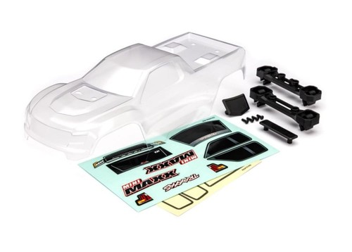 Traxxas mini maxx clear - mini,